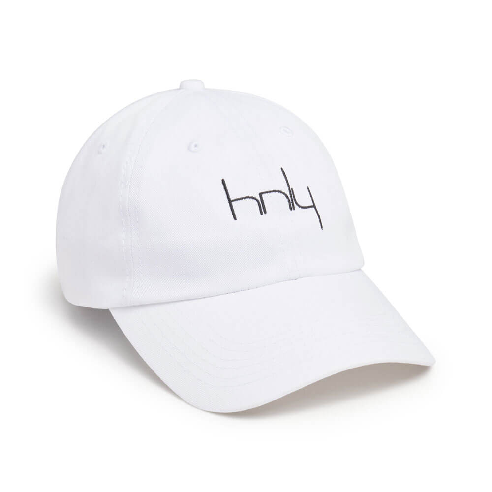 LV Monogram White Distressed Dad Hat w/ Ponytail — Frostytch